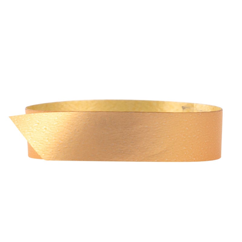 Polybånd mat metallic guld - 1