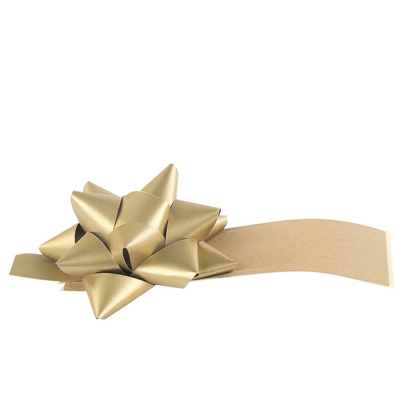 Roset papir Recycled etiket guld - 1