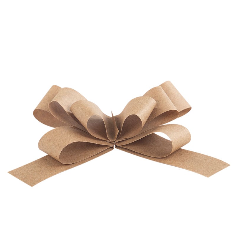 Roset sommerfugl Recyceled brun - 1