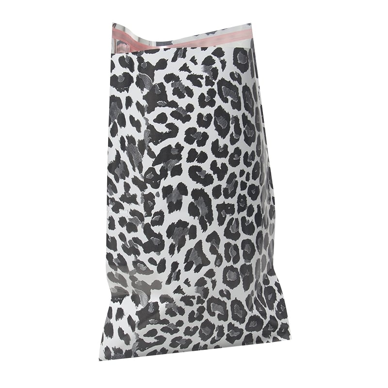 Foliepose med tapelukning, gepardmønster