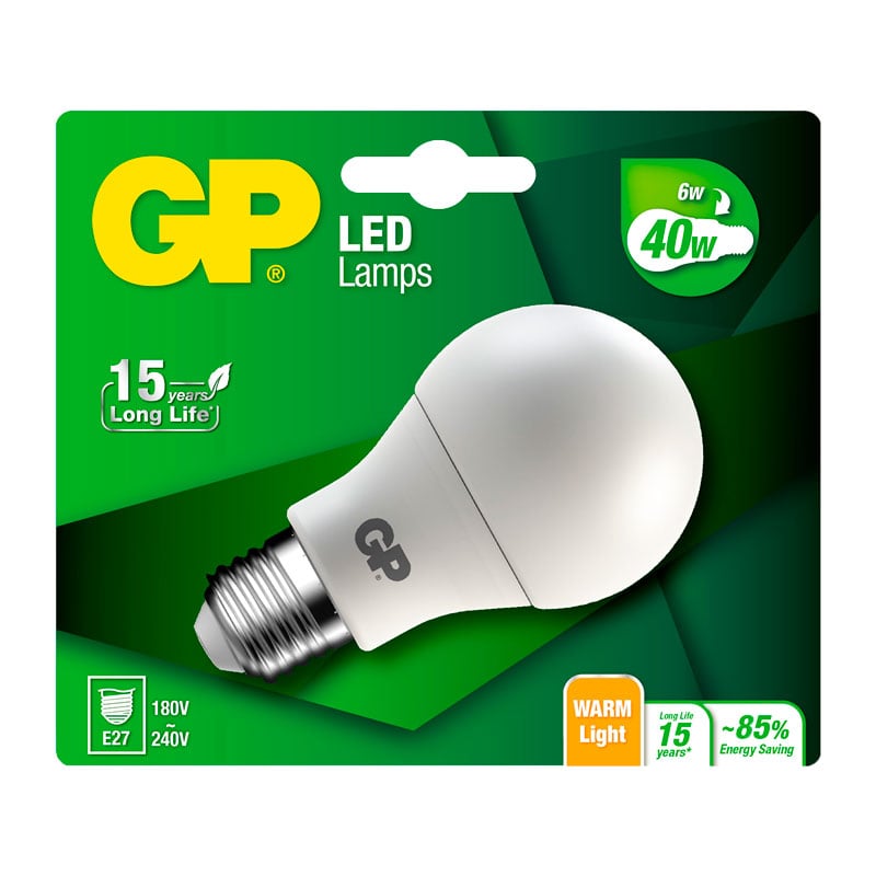 Kronepære LED E27 GP - 1