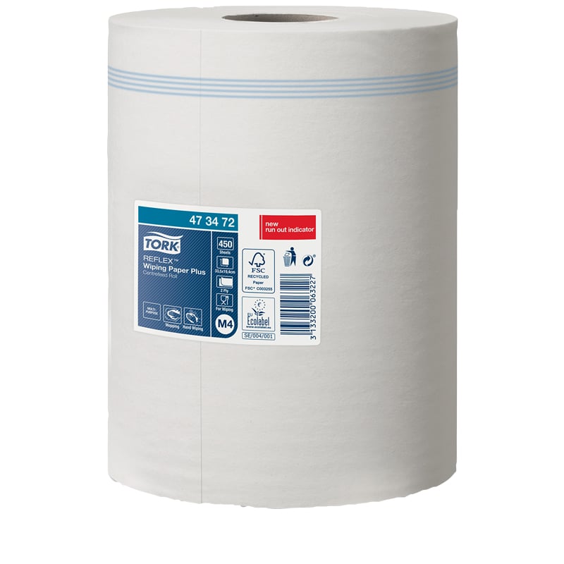 Tork Aftøringspapir Reflex Plus M4 - 1