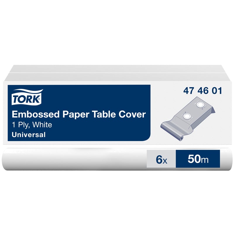 Tork Damask Dug Hvid - 1