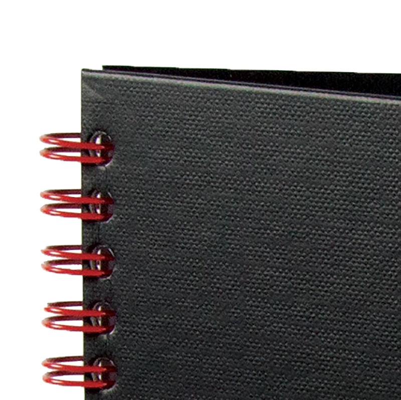 Notesbog Oxford Black and Red - 3