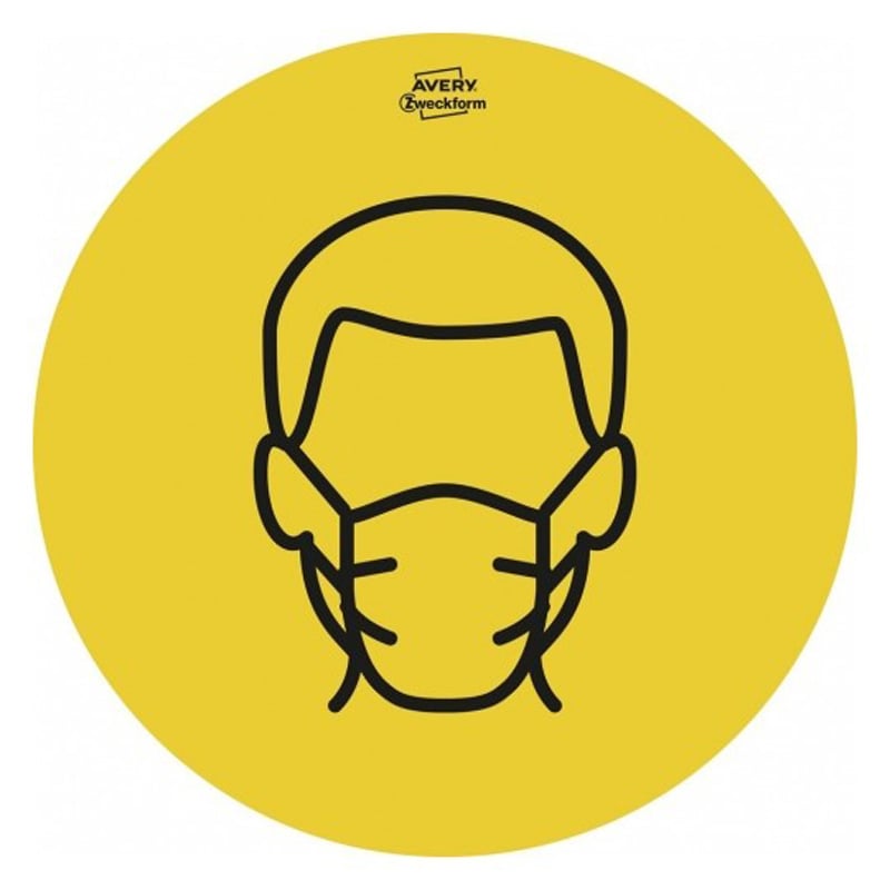 Advarselsmærkater smittespredning sæt 'a 12 stk. - 4