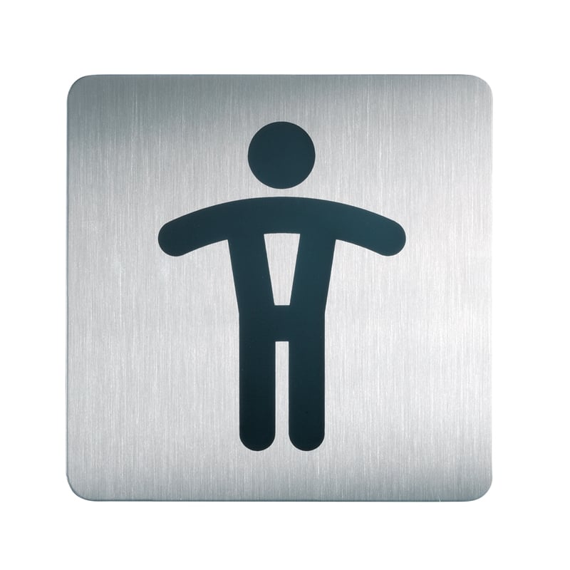 Symbolskilt - WC Herrer - 1