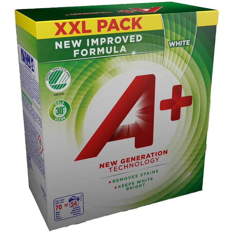 A+ Vaskemiddel pulver - 1
