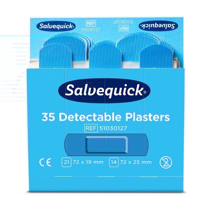 Salvequick Blue Detectable normal / Refill - 1