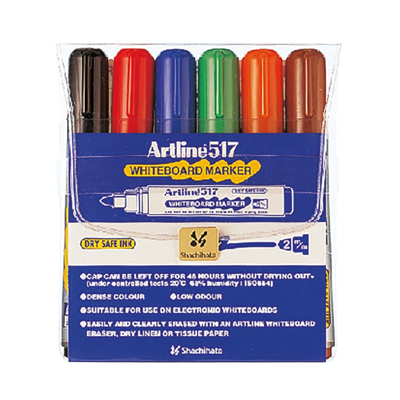 Whiteboardpenne Artline 517 - 6