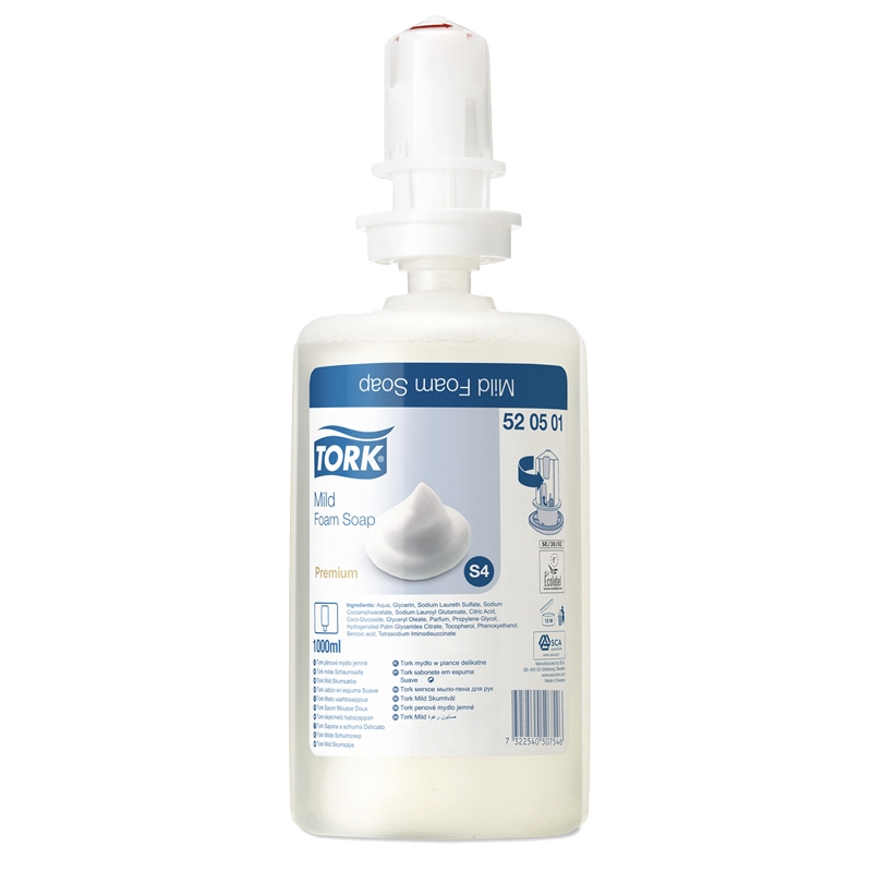 Tork mild skumsæbe S4 - 1