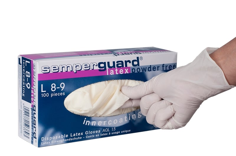 Engangshandske Semperguard Latex IC - 3