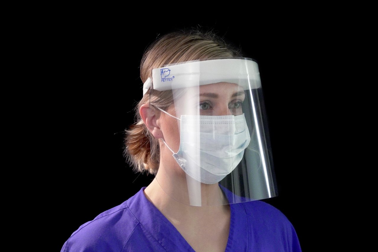 CE-mærket beskyttelses visir - 1