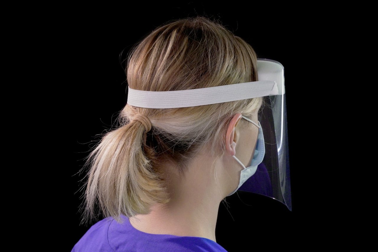 CE-mærket beskyttelses visir - 2