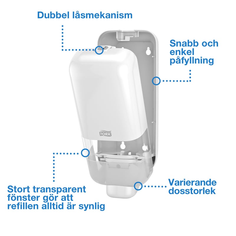 Tork Dispenser Sæbe S4 - 2