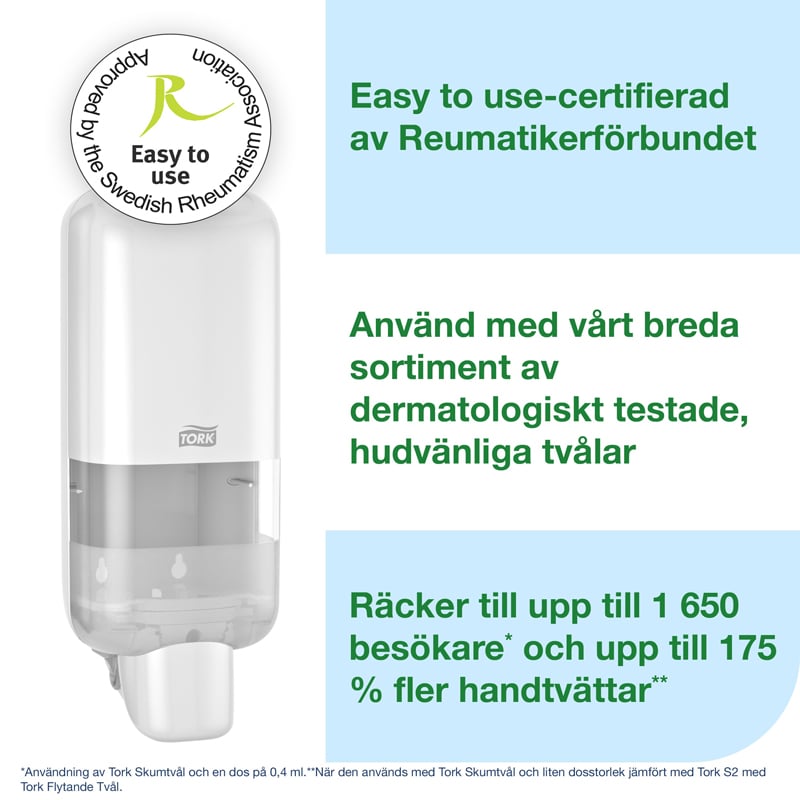 Tork Dispenser Sæbe S4 - 4