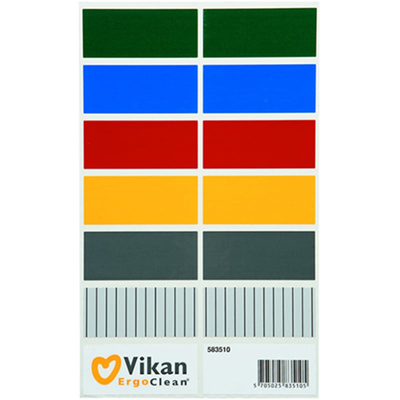 Vikan farvekodningsmærkat - 1