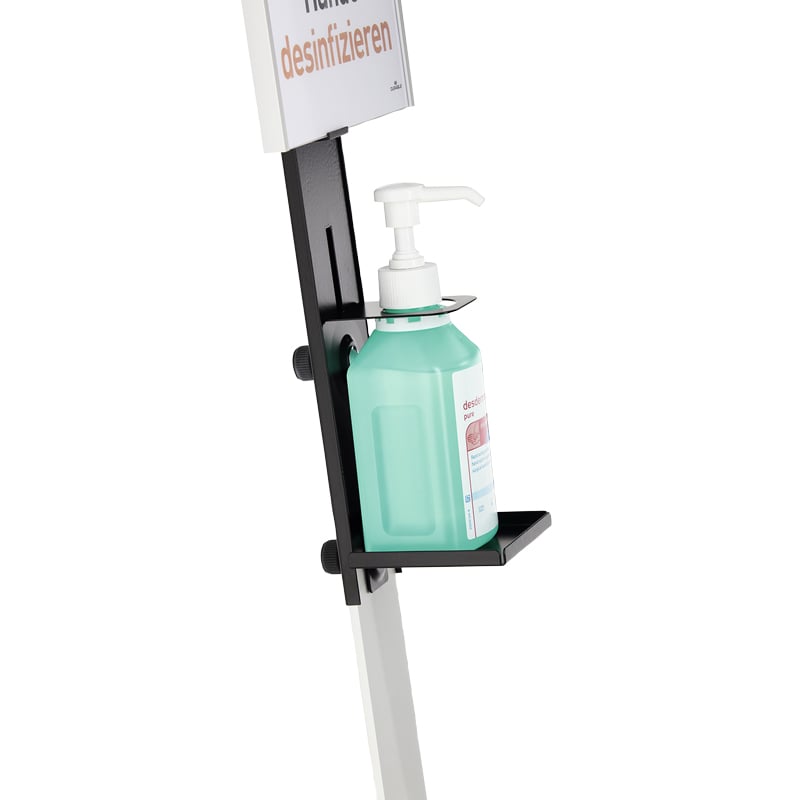 Dispenserholder med skilt. - 4