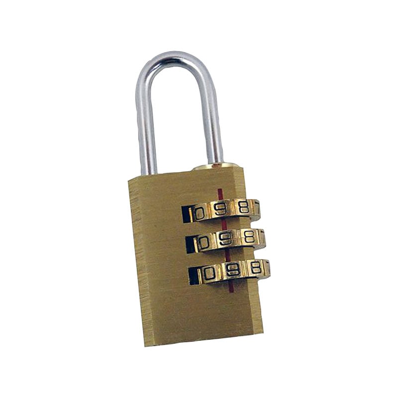 Hængelås med kombinationskode - 1