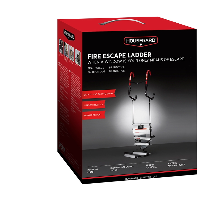 Brandstige 4,5 meter Housegard - 2