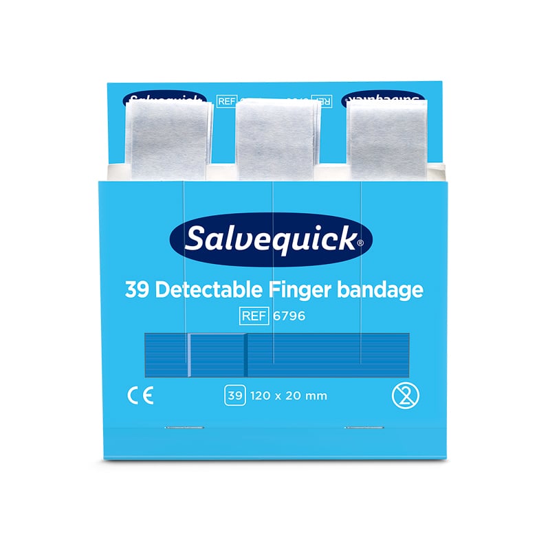 Salvequick Blue Detectable Extra lang/ Refill - 2