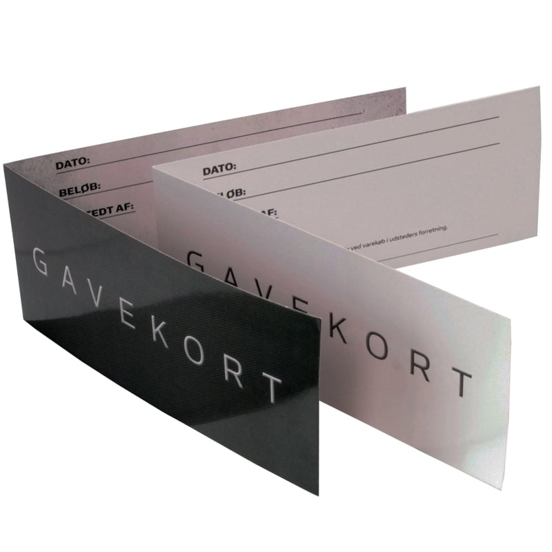 Gavekort 200x80mm - 2