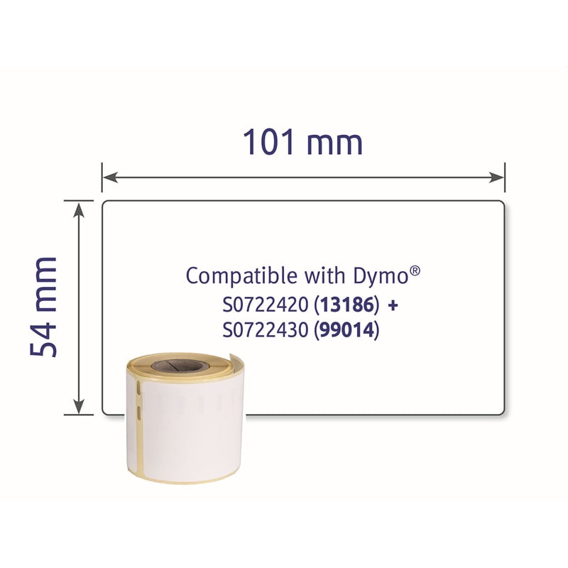 Avery etiketter til Dymo Labelwriter - 2