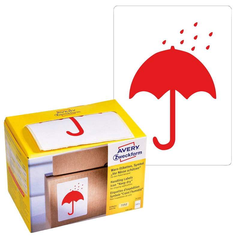 Advarselsetiketter i holder - 3