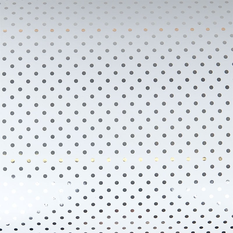 Gavepapir Silver dots