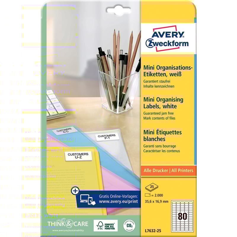 Avery etiketter Mini - 1