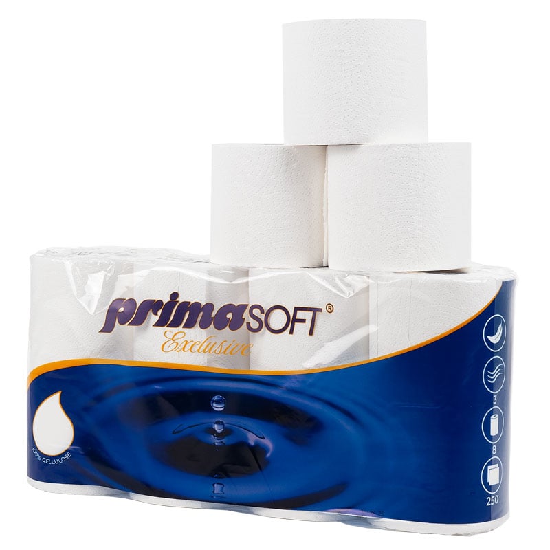 primaSOFT Toiletpapir 3-lags - 1