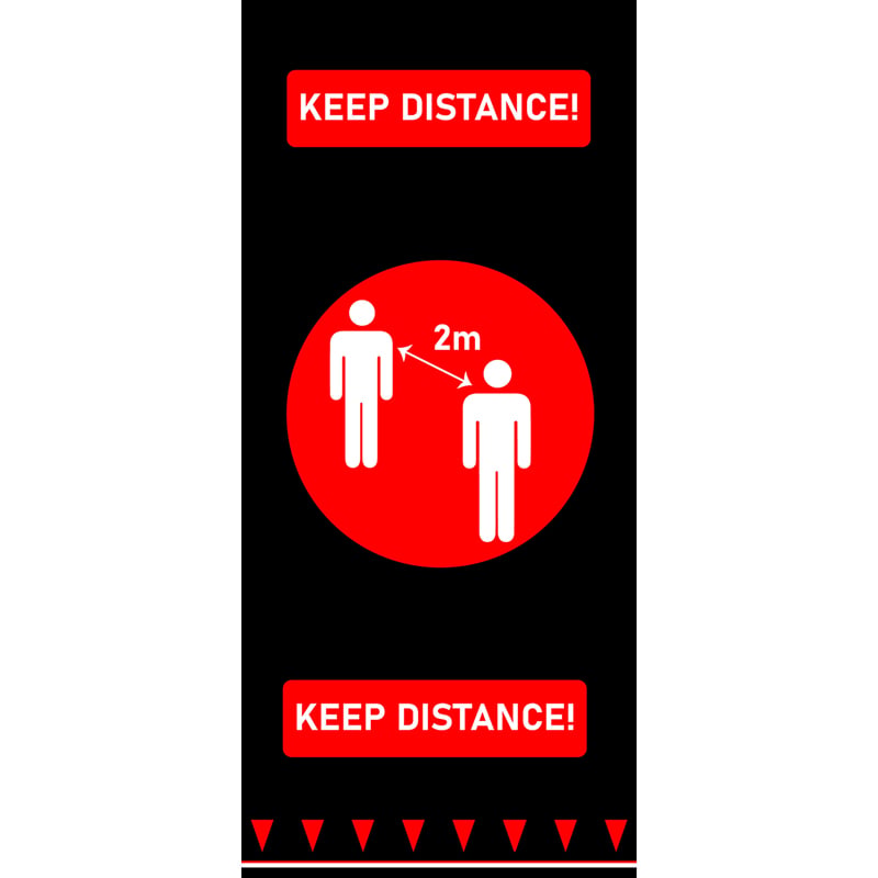 Distancemåtte Keep Distance - 1