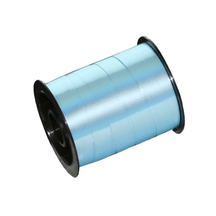 Gavebånd konsument metallic lyseblå