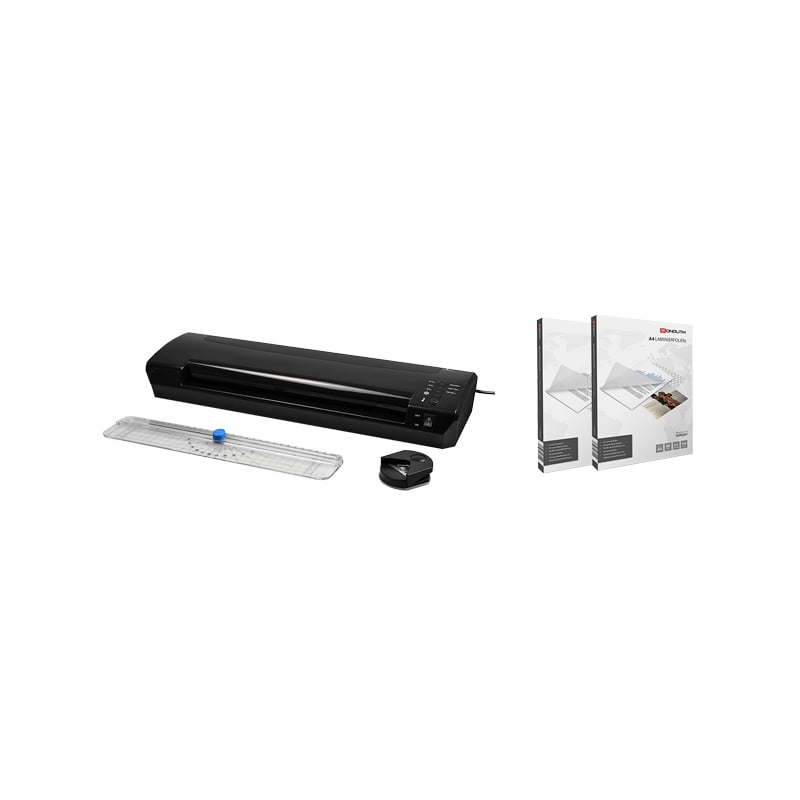 Tilbud! Lamineringsmaskine + 2 pk. laminat - 1