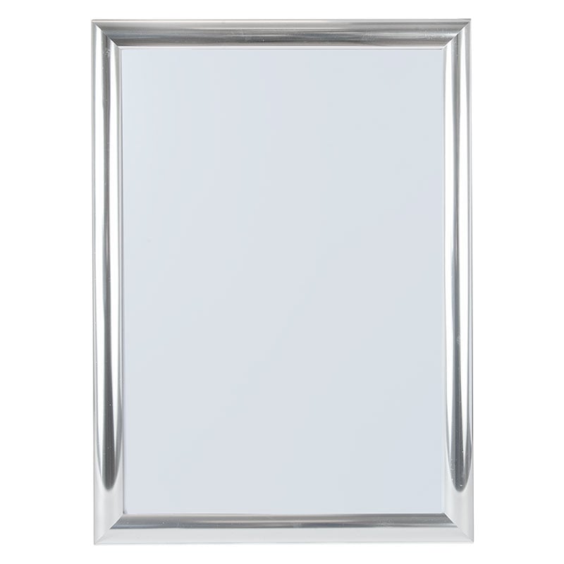Vægramme aluminium poleret sølv - 3