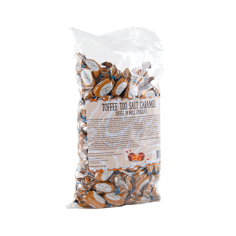 Karamel Toffee med saltet karamel - 1