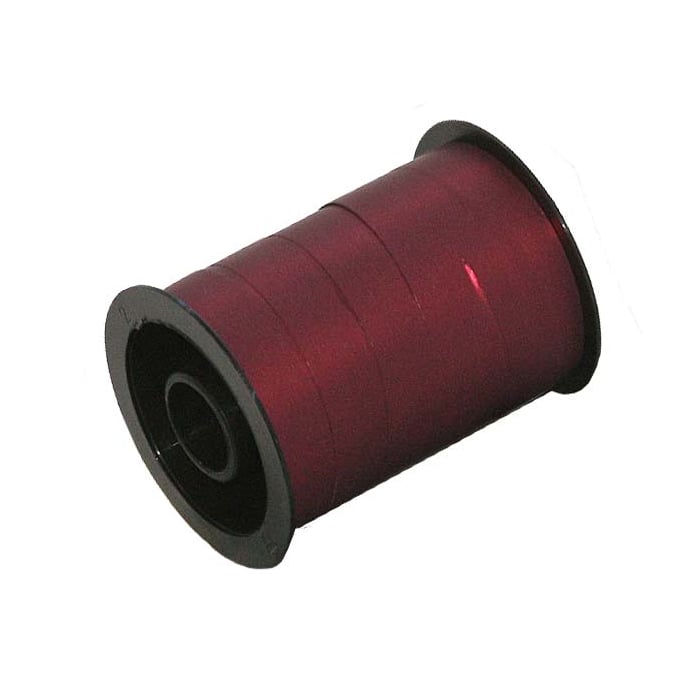 Gavebånd konsument mat metallic vinrød - 1