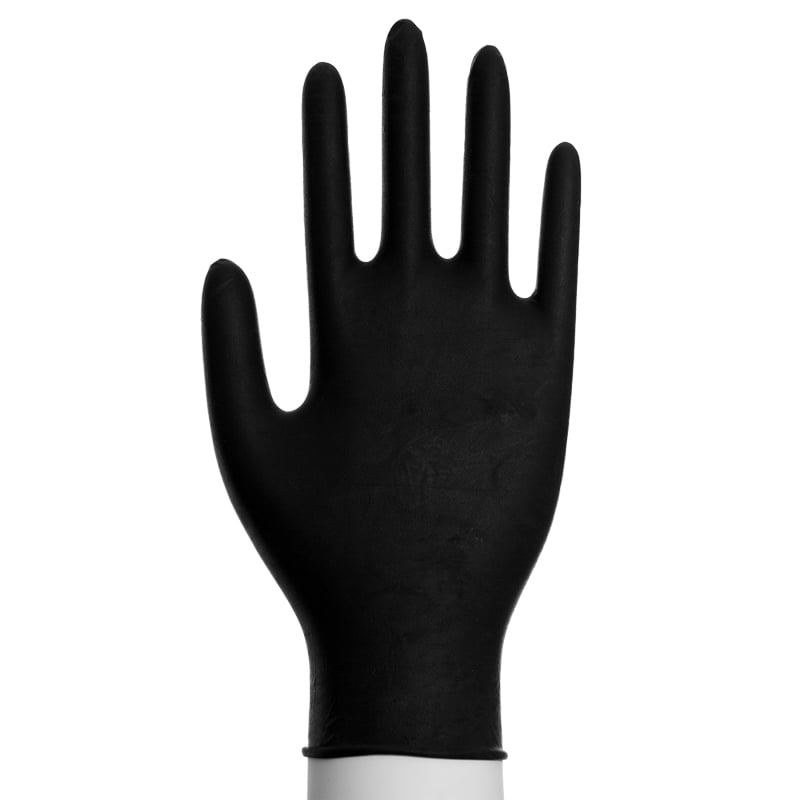 Engangshandske Abena Classic Sensitive Nitril, Sort - 4