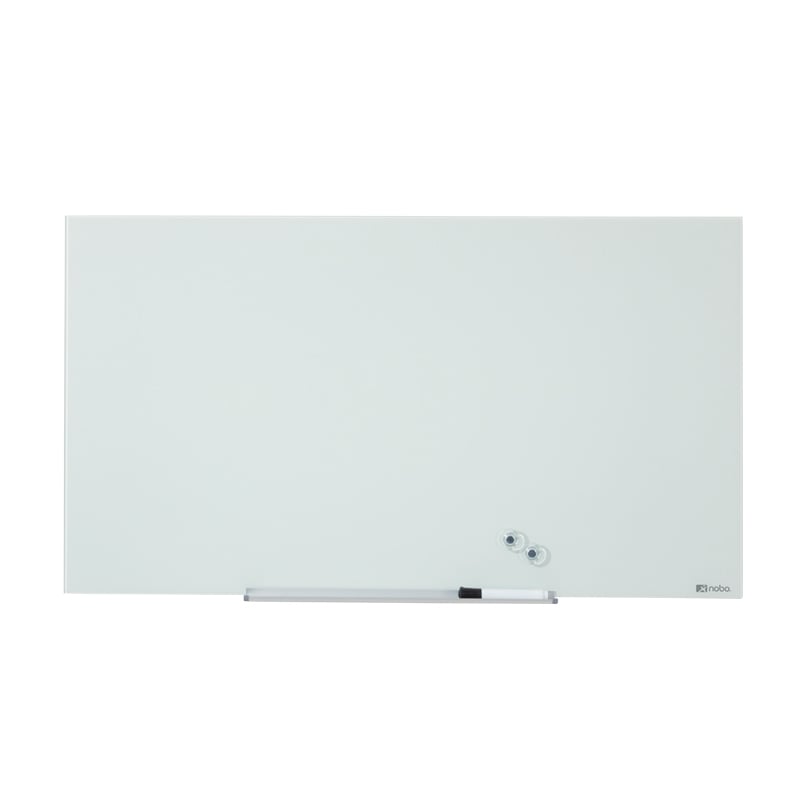 Whiteboard tavle Glas Nobo Diamond Hvid - 2