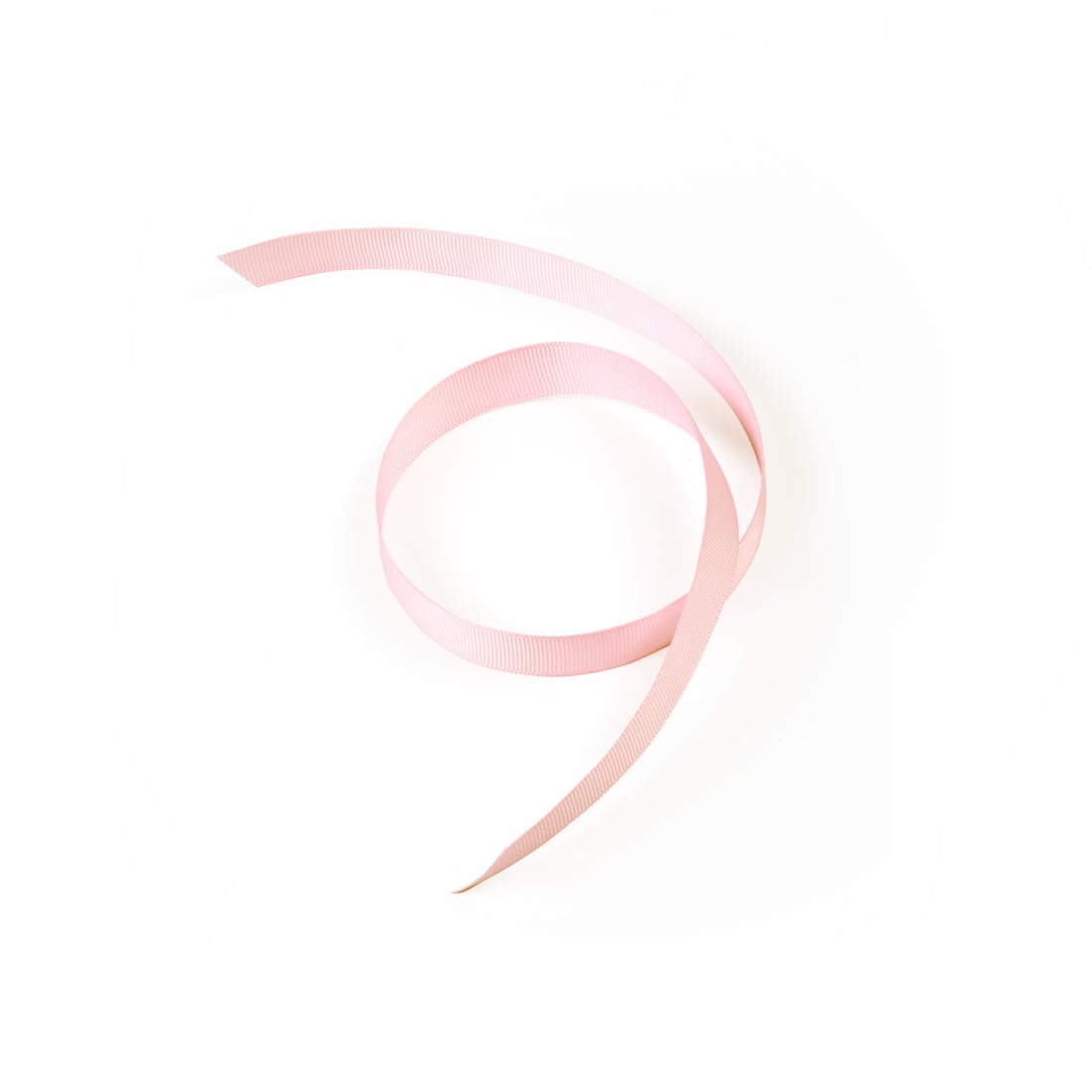 Satinbånd rillet Pearl Pink