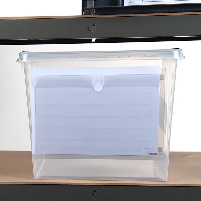 A4- og A5-etiketholdere til plastbakker og -kasser - 4