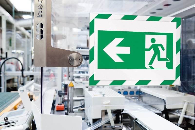 Duraframe security A4 advarselskilt - 5