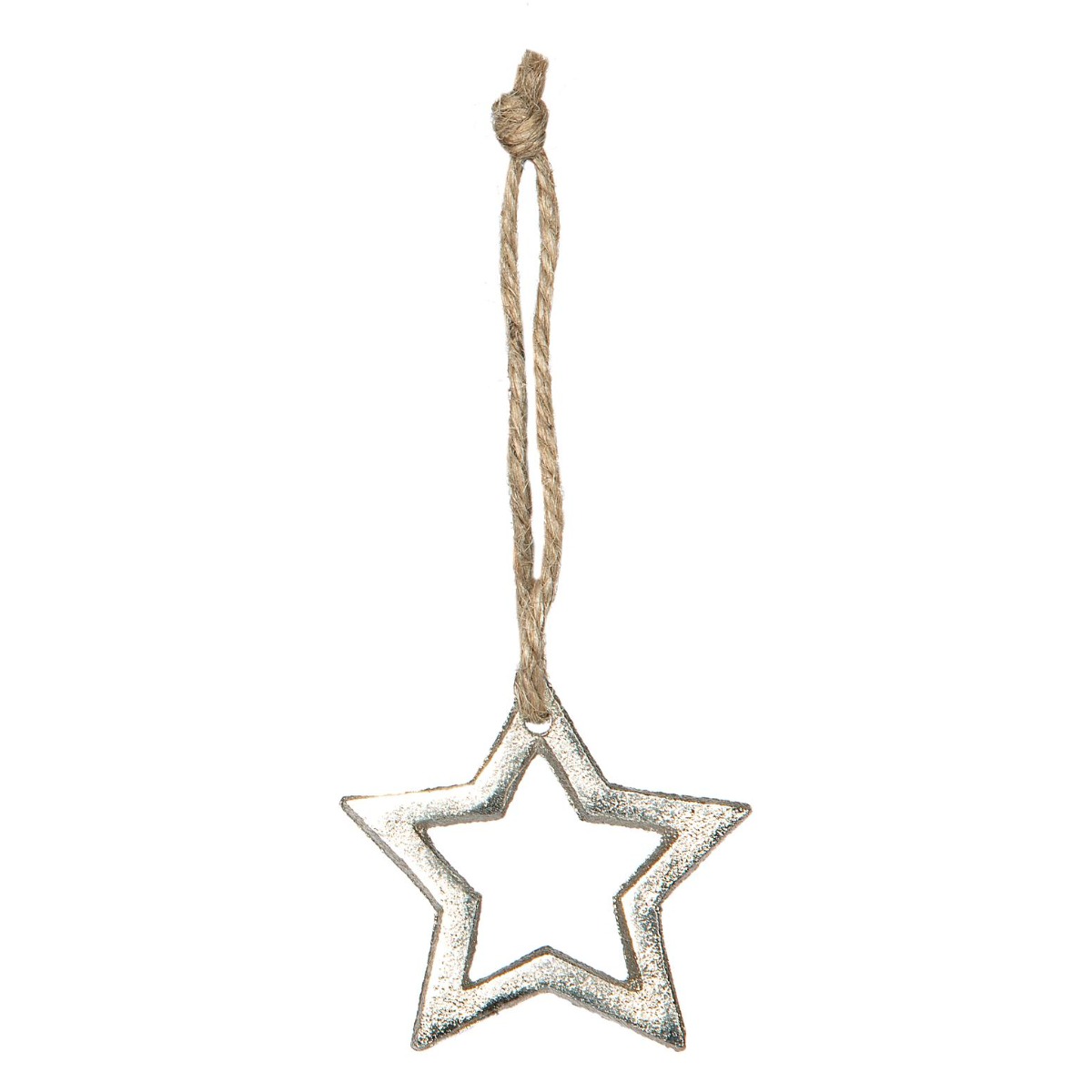 Dekorations Stjerne Silver - 1