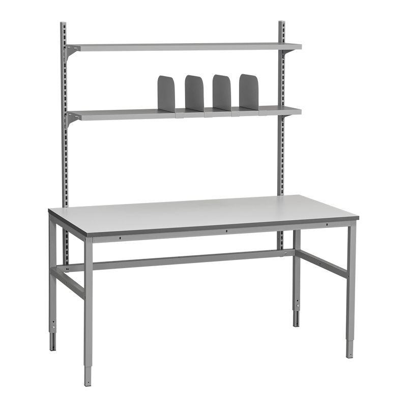 Pakkebord med hylde - 1