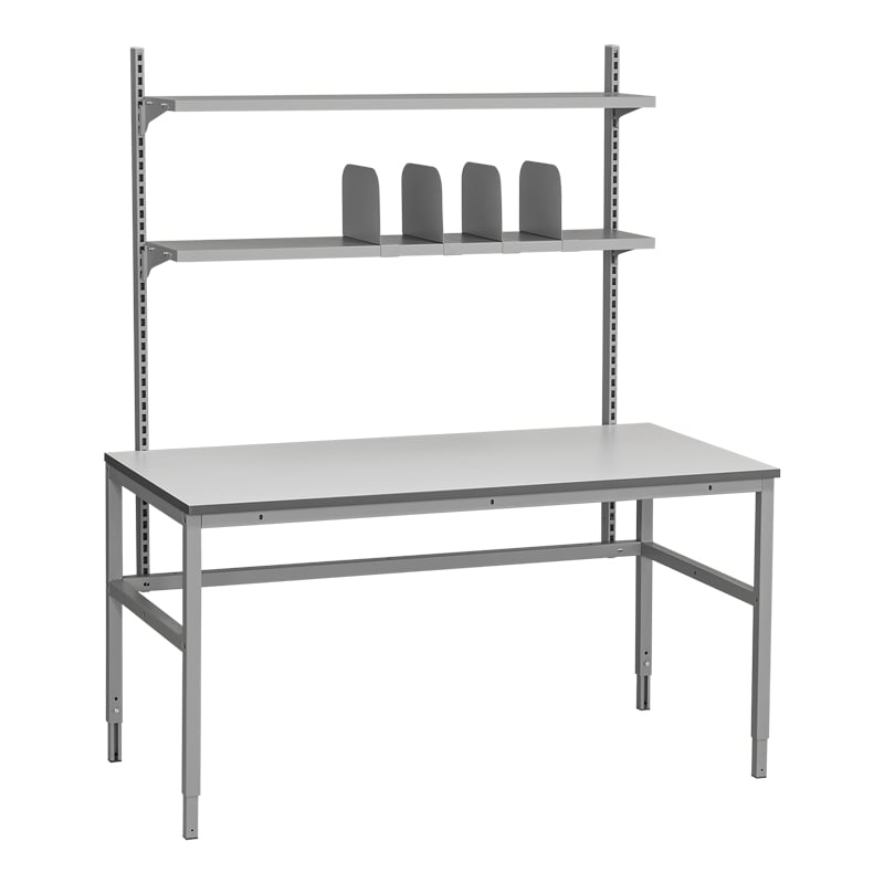 Pakkebord med hylde - 1