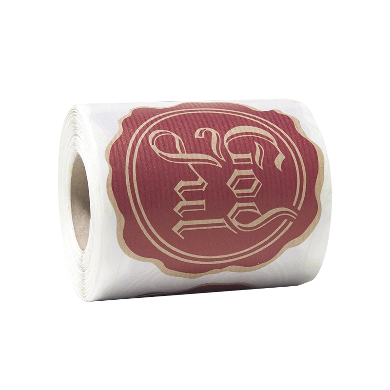 God jul segl brun/rød - 2