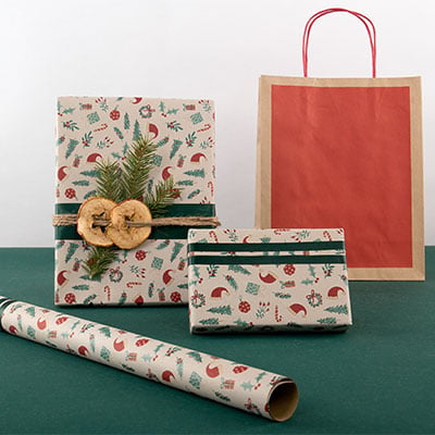 Gavepapir Christmas mix - 3