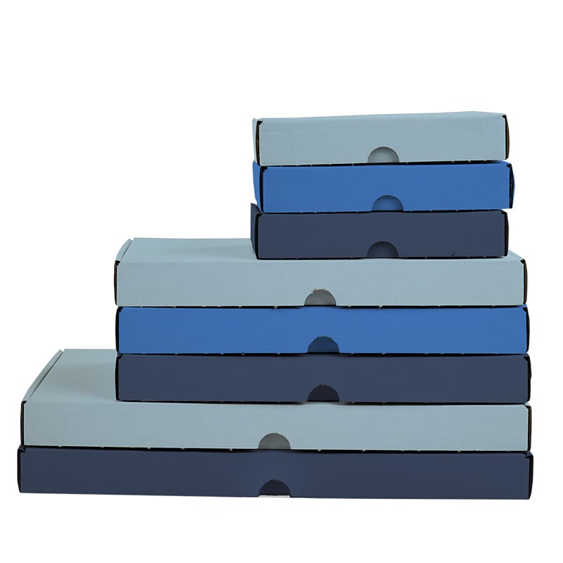 Mørkeblå Postæsker - 2