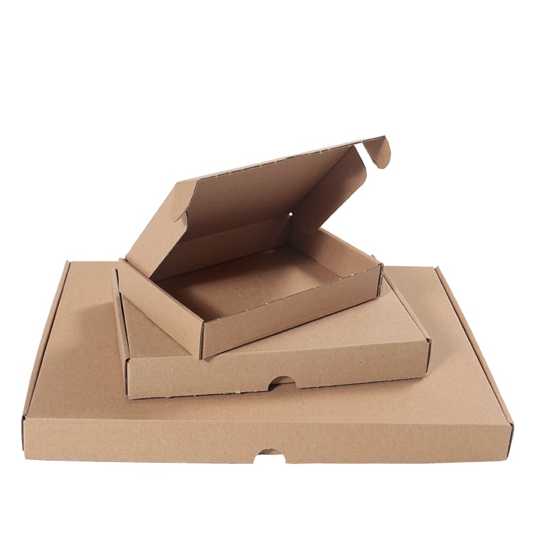 Brun brevæske, selvlåsende - 1