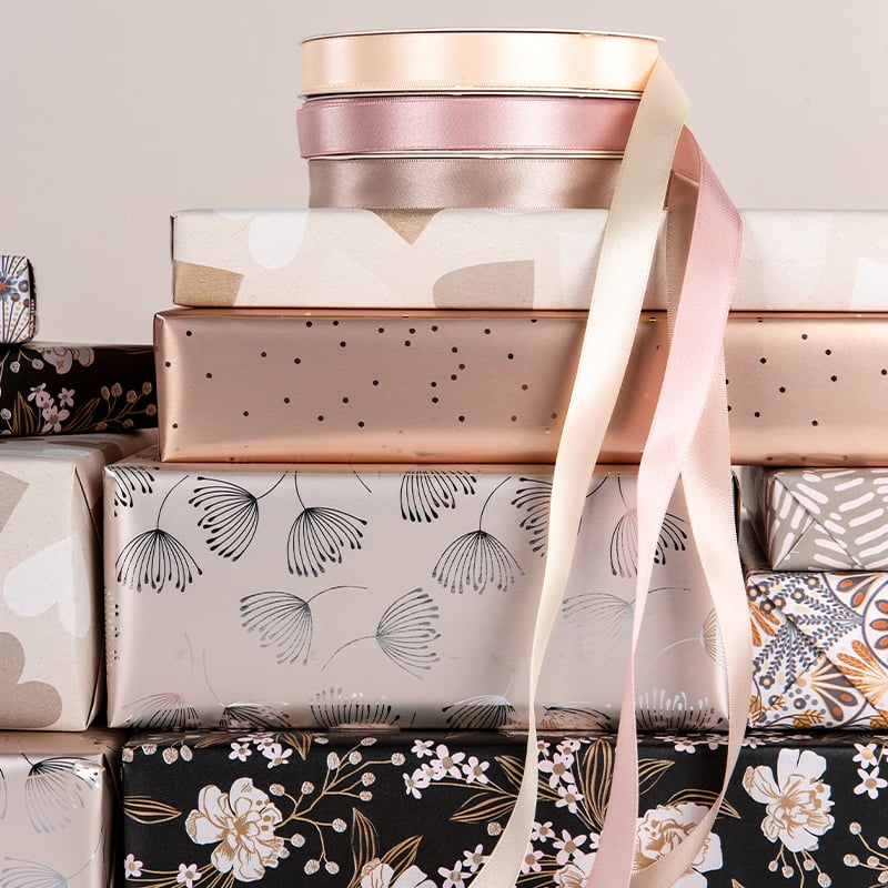 Gavepapir Amour black - 3