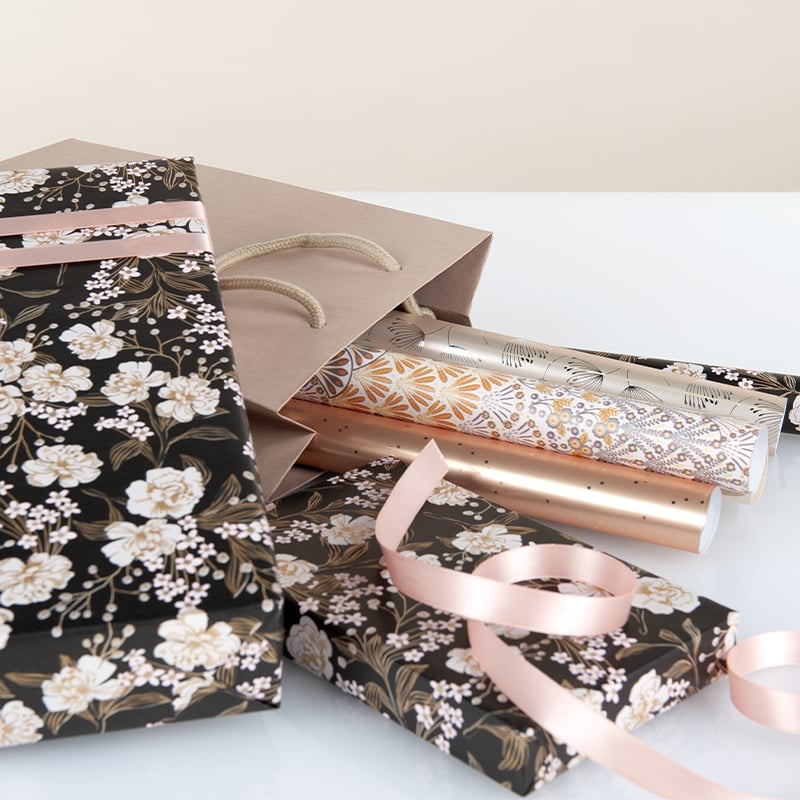 Gavepapir Amour black - 2